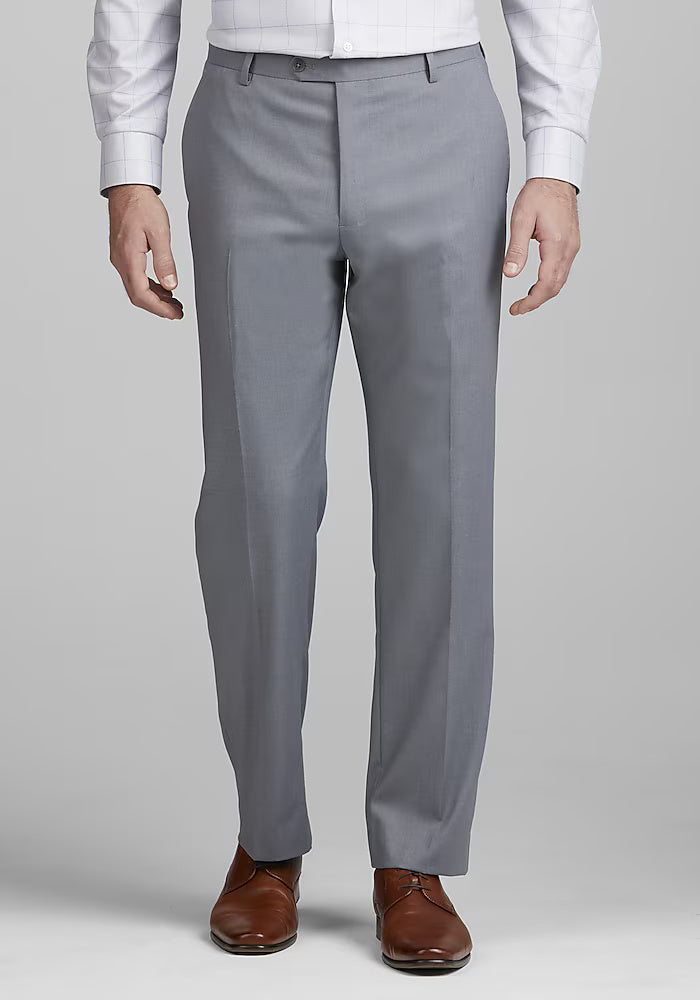 Men’s Grey 2-Piece Summer Suit – Lightweight Slim Fit Suit for Weddings, Business Events & Summer Formalwear
