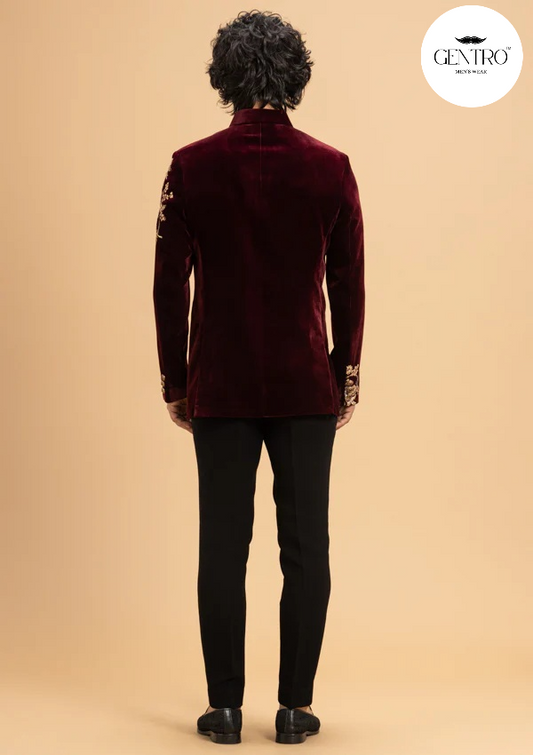 Men’s breathable summer office suit