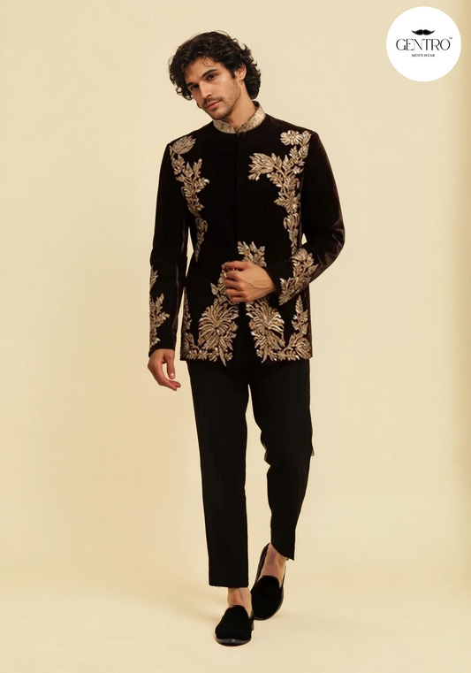 Modern slim fit suits for business casual