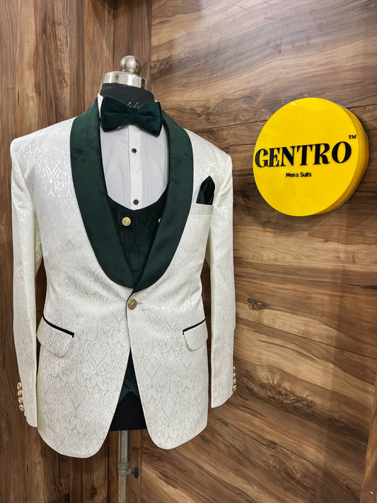 Classic suits with modern cuts for men