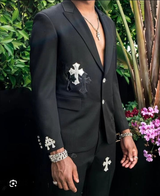 Easy fit suits for men with large thighs