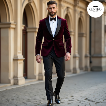 Tailored suits for men with wide hips