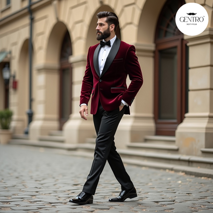 Tailored suits for men with wide hips