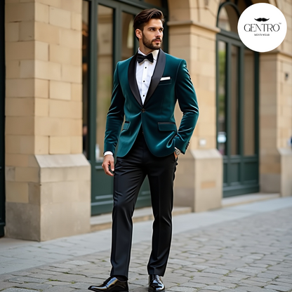 Business suits for creative professional wedding reception 