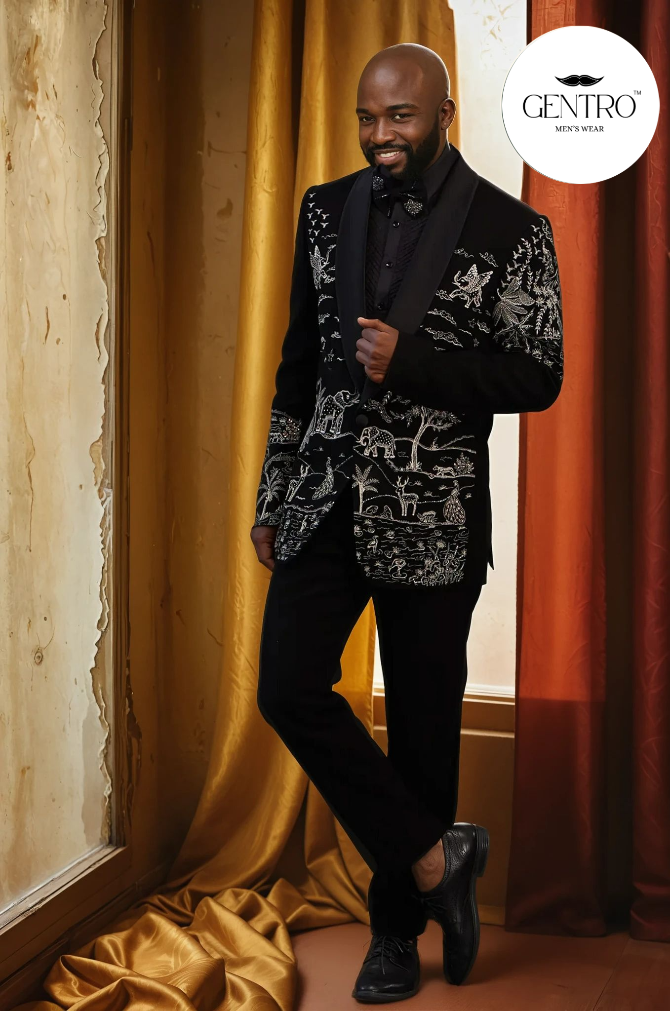 Suits for men with athletic build