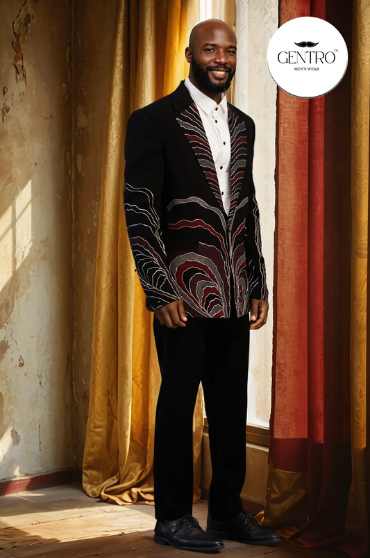 Suits for men with athletic build